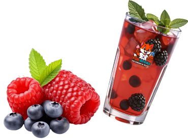 Ягодный bubble tea FOX drinks