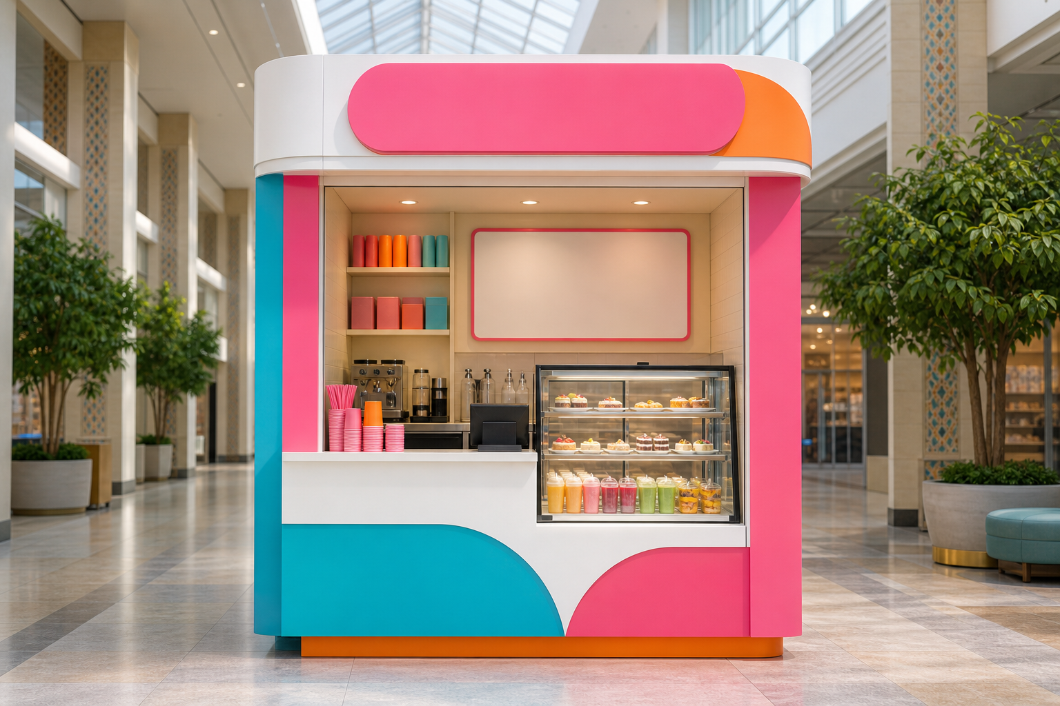 Kiosk / компактная точка напитков и десертов